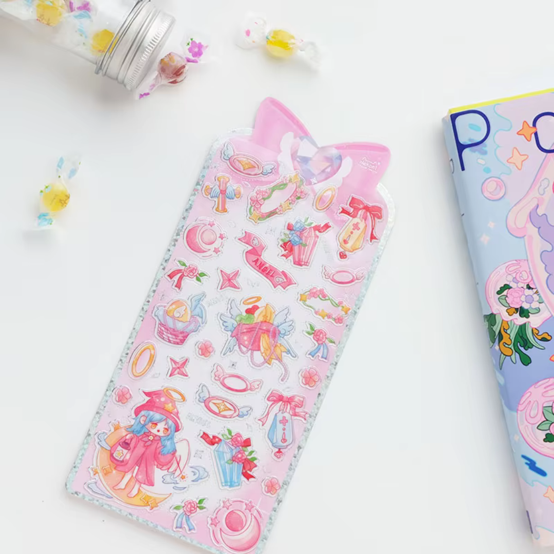 Kawaii Magic Sticker Sheet