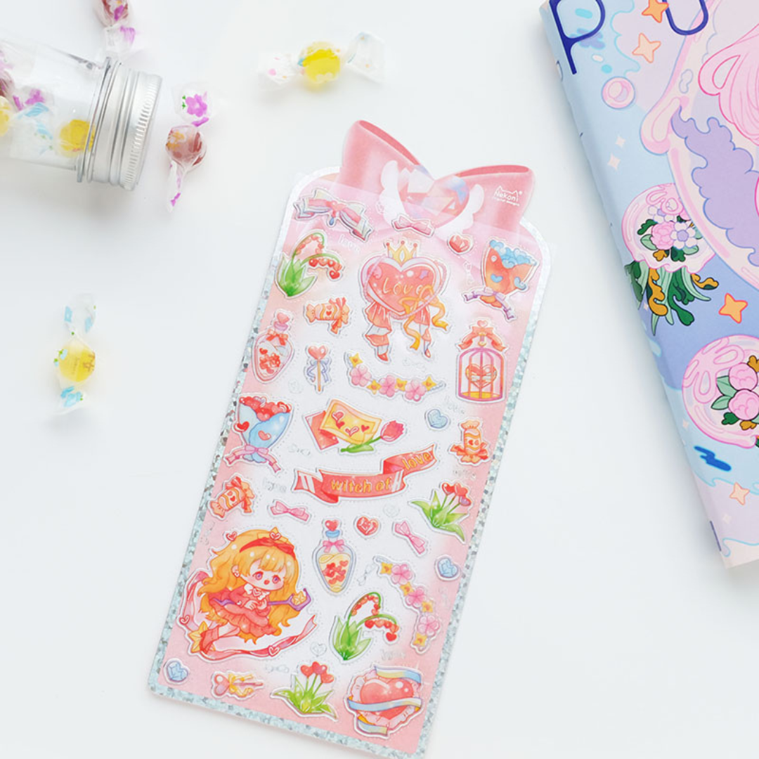 Kawaii Magic Sticker Sheet