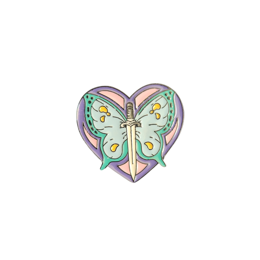 Jolyne's Butterfly Enamel Pin