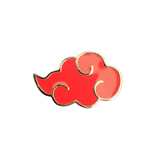 Naruto Akatsuki Cloud Enamel Pin
