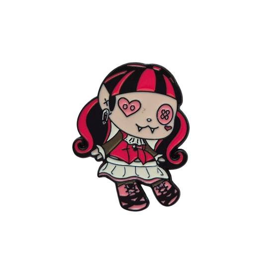 Monster High Draculaura Enamel Alloy Pin