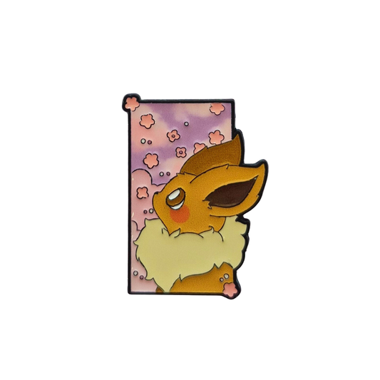 Pokemon Eevee Skylight Enamel Alloy Pin