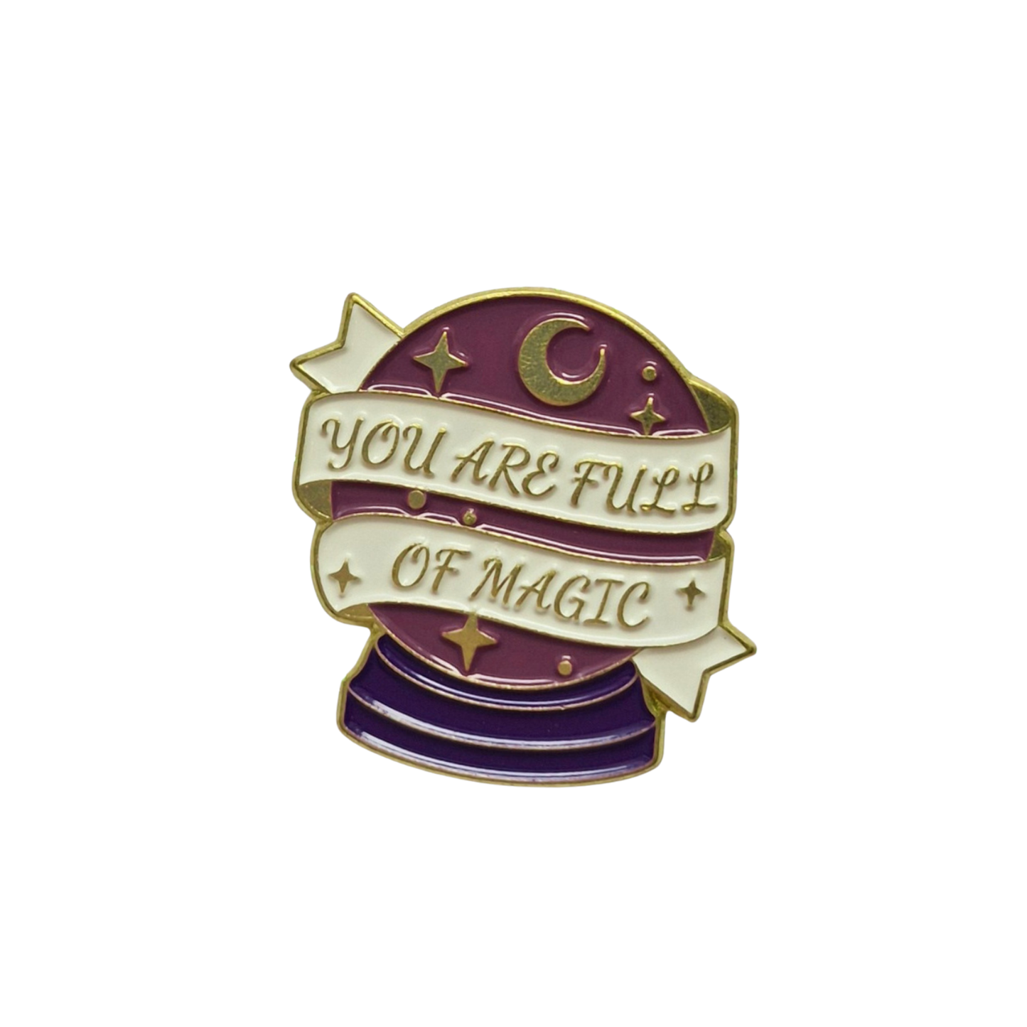 Filled With Magic Enamel Alloy Pin