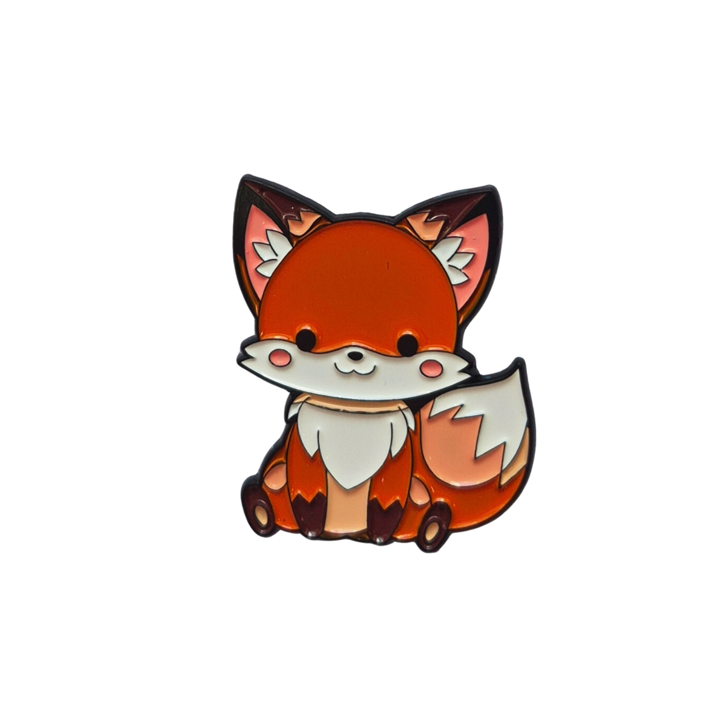 Cute Fox Enamel Alloy Pin
