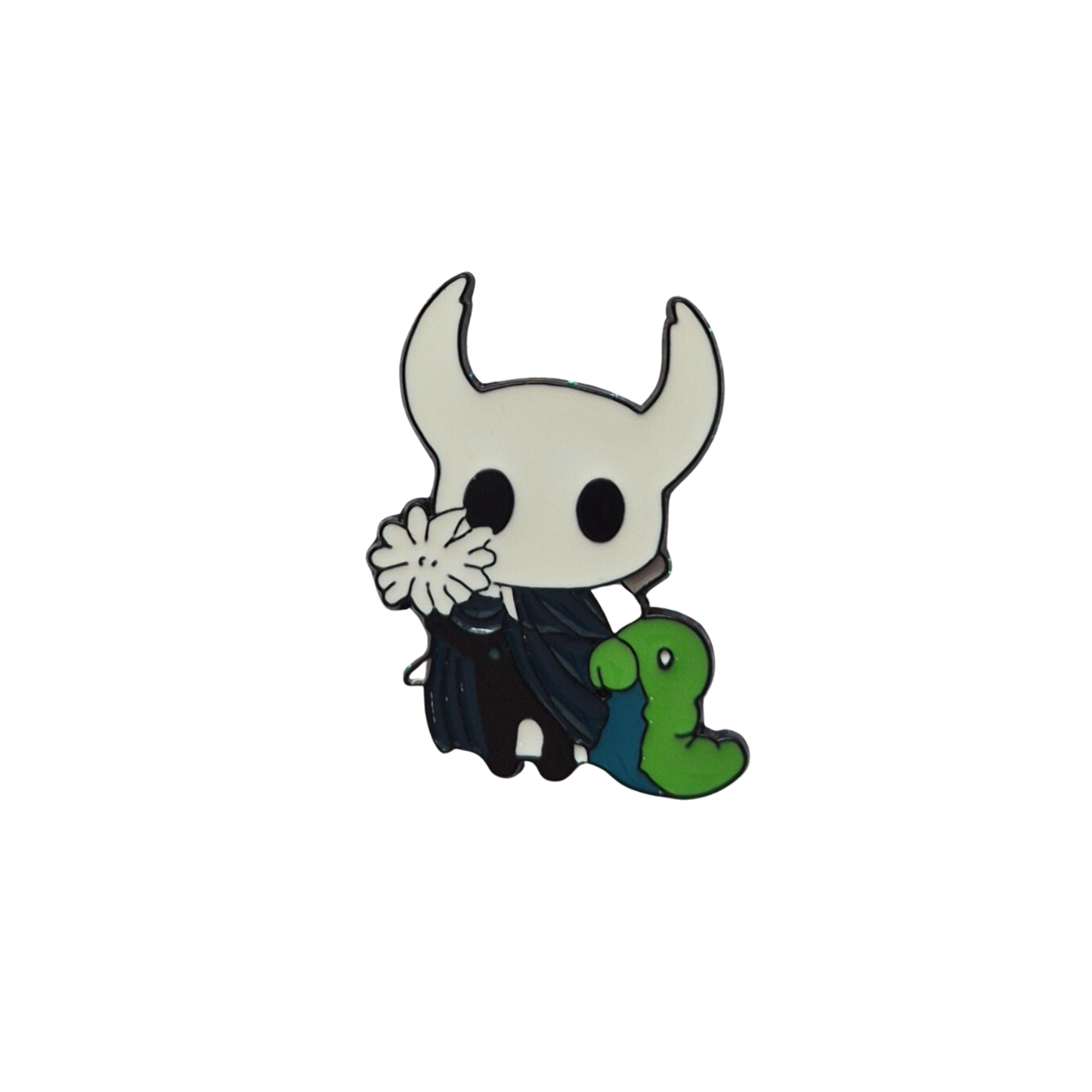 Hollow Knight and Grub Enamel Alloy Pin