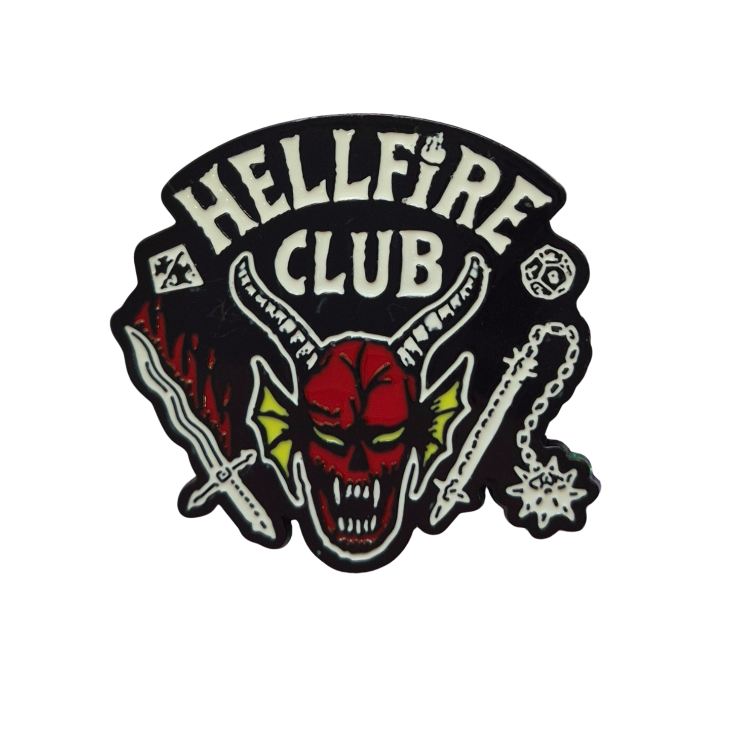 Stranger Things Hellfire Club Enamel Alloy Pin