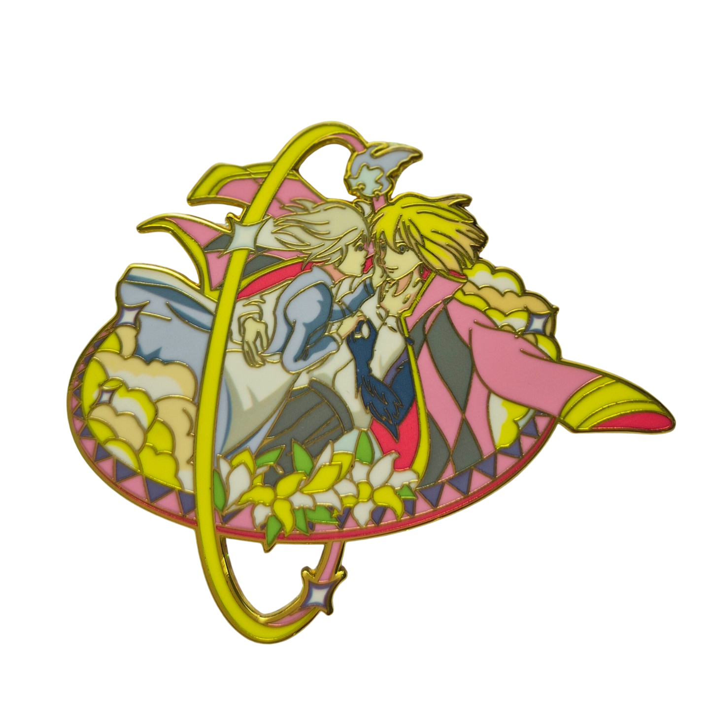 Howls Moving Castle Enamel Alloy Pin
