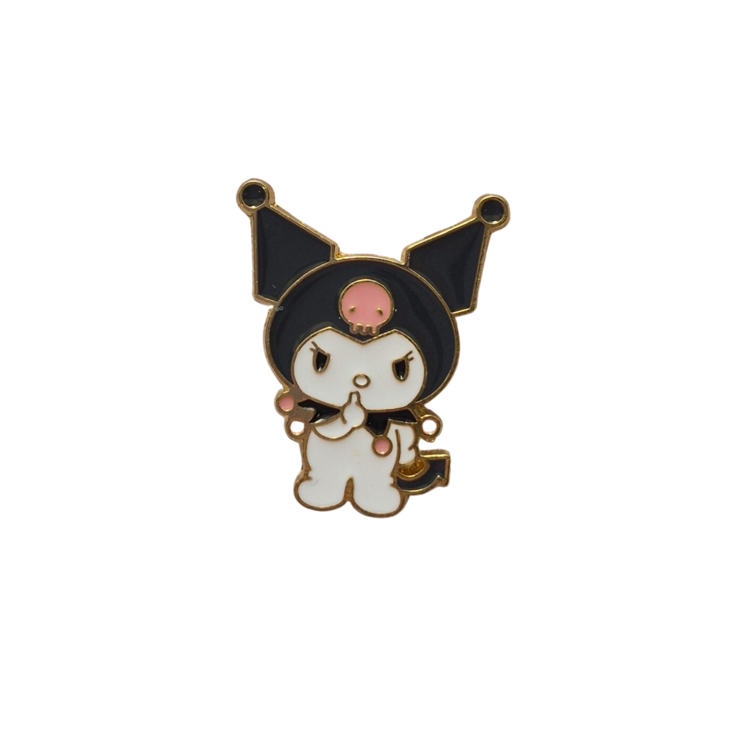 Mischievous Kuromi Enamel Alloy Pin