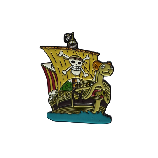 One Piece Going Merry Enamel Alloy Pin