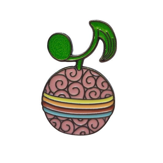 One Piece Sing Sing Fruit Enamel Alloy Pin