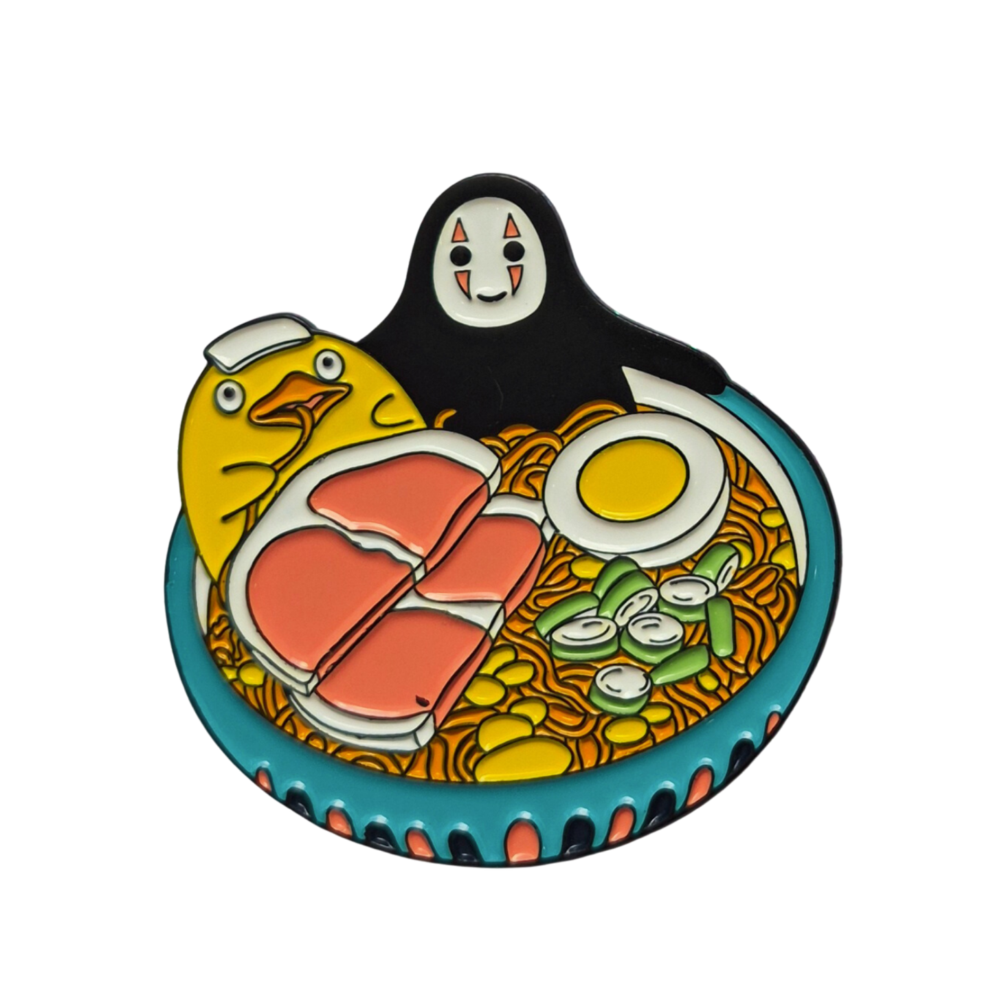 Spirited Away Ramen Enamel Alloy Pin