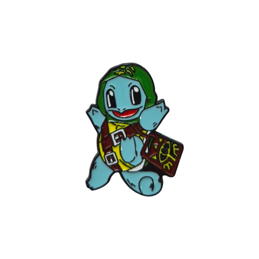 Squirtle x Zelda Enamel Alloy Pin