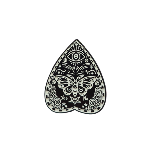Occult Planchette Enamel Alloy Pin