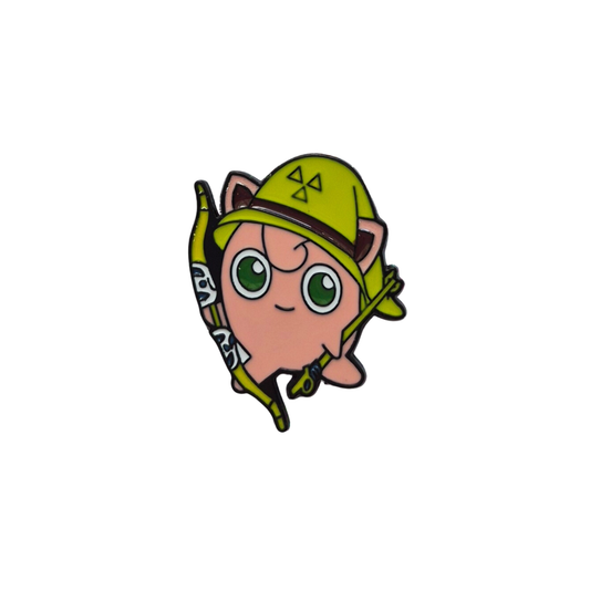 Jigglypuff x Zelda Enamel Alloy Pin