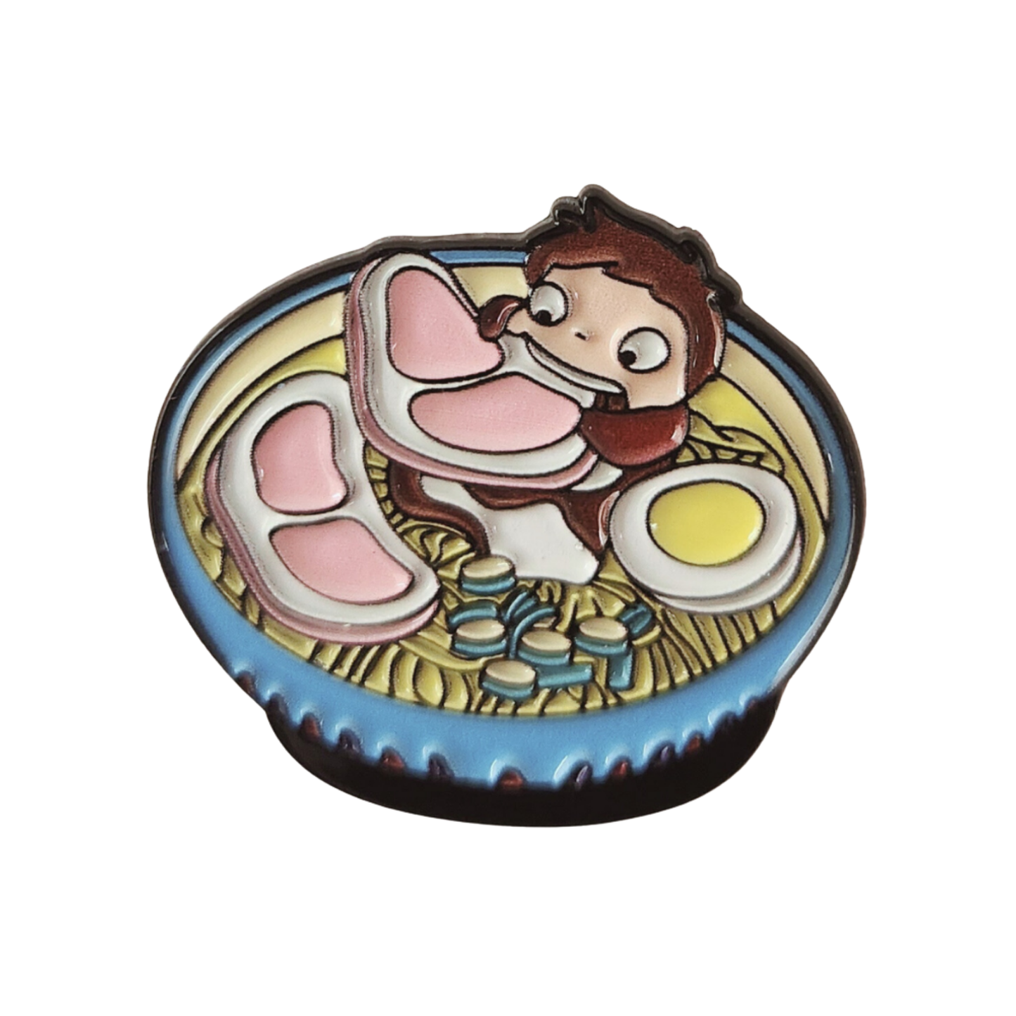 Ponyo Ramen Enamel Pin