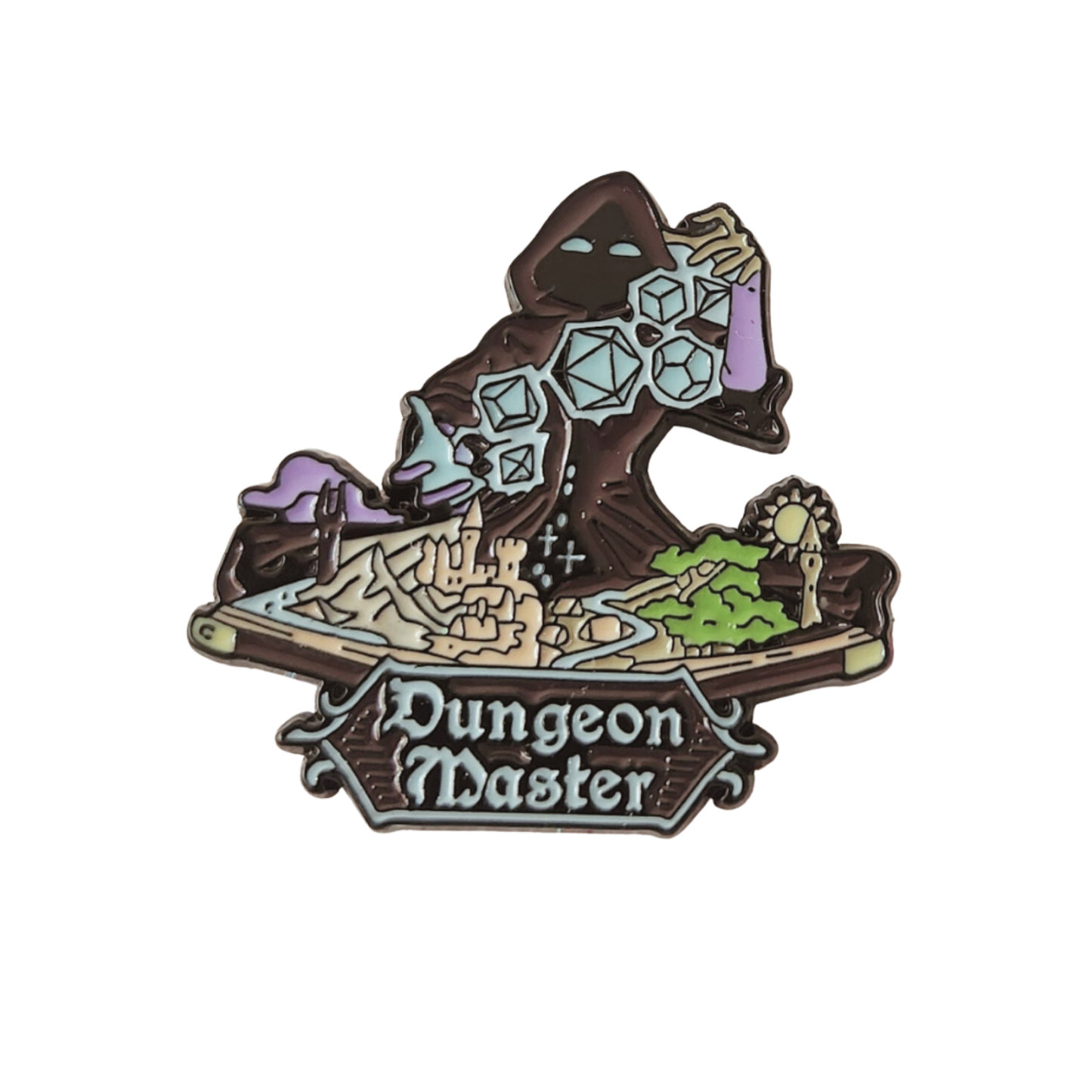 Dungeon Master Enamel Pin