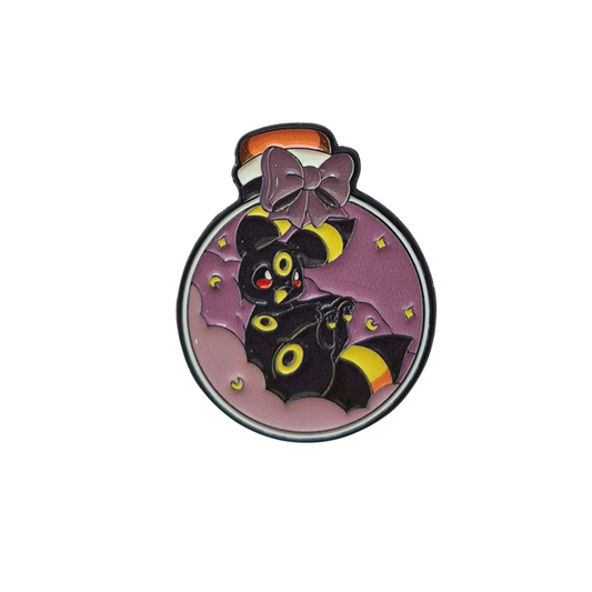 Pokemon Umbreon In a Bottle Enamel Alloy Pin