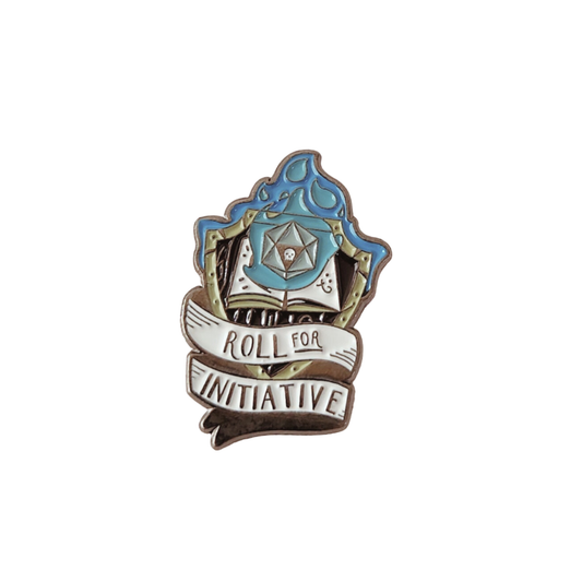 Roll for Initiative Enamel Pin