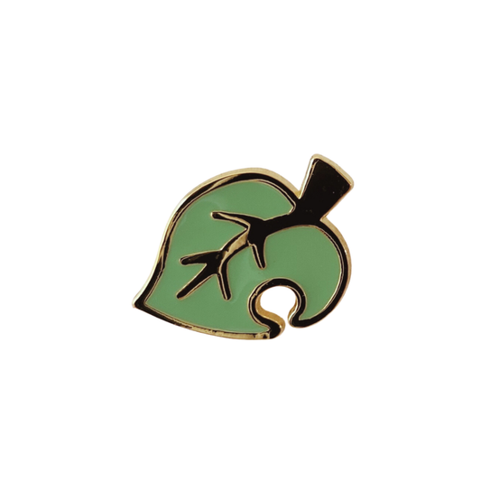 Animal Crossing Leaf Pin