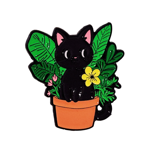 Black Cat Plant Attack Style One