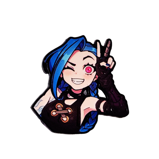 Jinx Arcane Alloy Pin