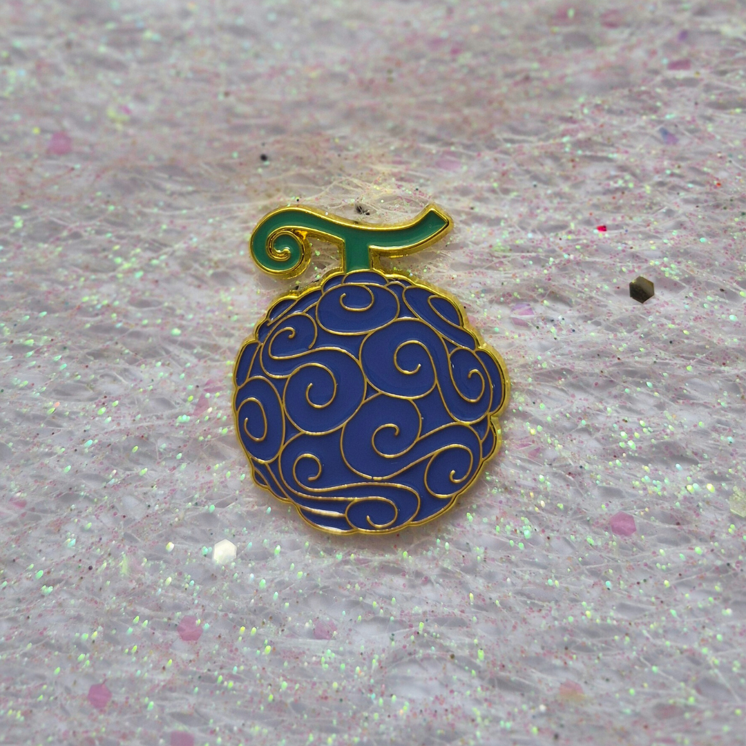 One Piece Human Human Fruit Enamel Alloy Pin