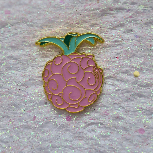 One Piece Dark Dark Fruit Enamel Alloy Pin