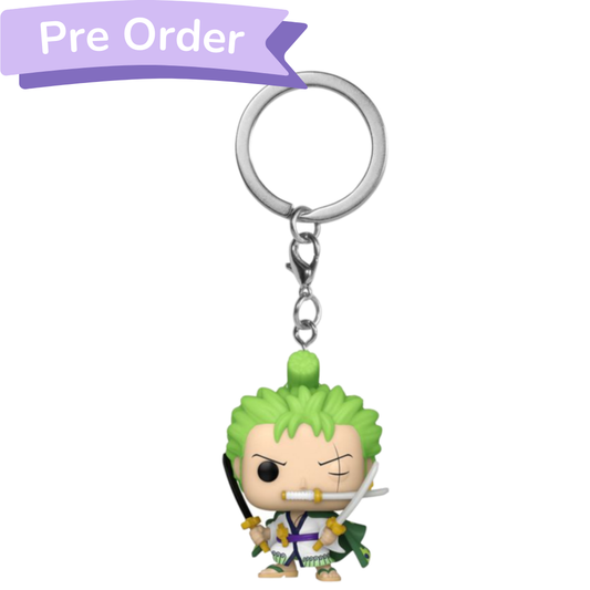 One Piece Roronoa Zoro Pop Keychain
