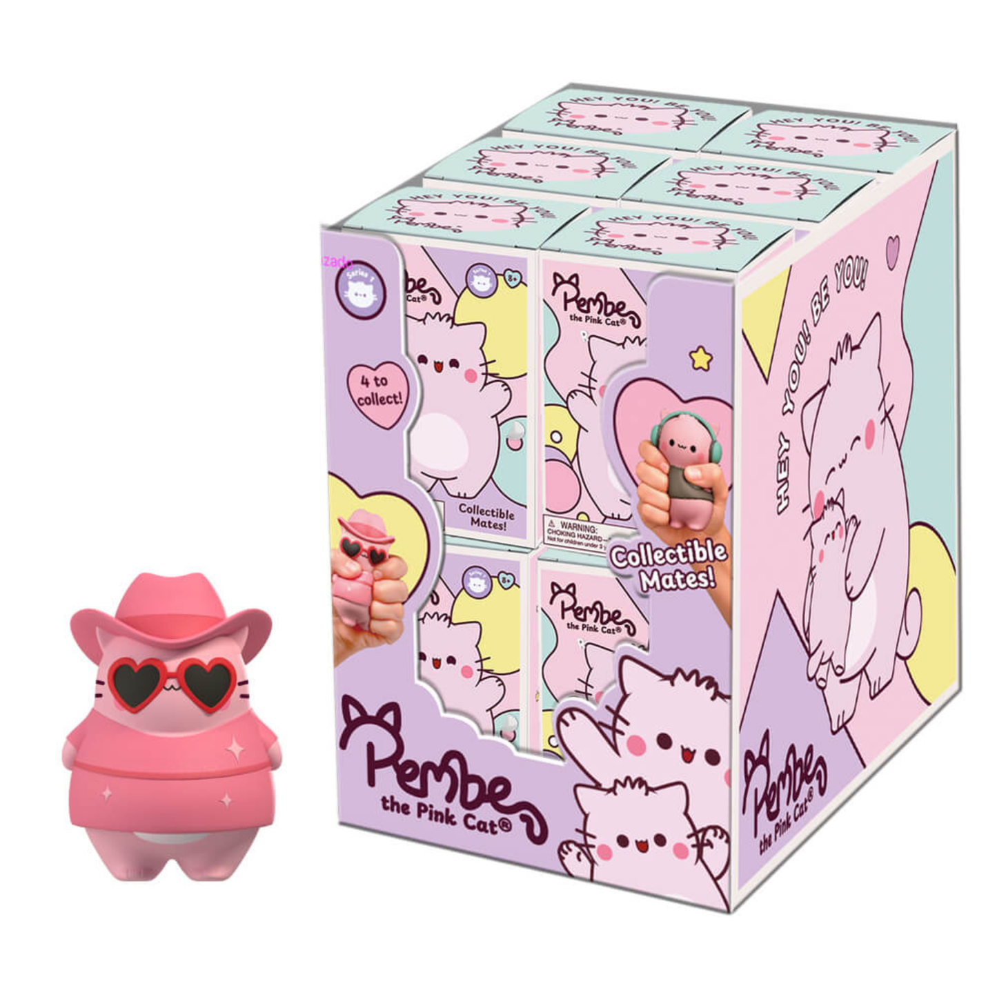 Pembe Squeezy Mates Blind Box
