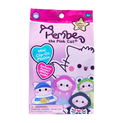 Pembe Plush Clip On Blind Bag