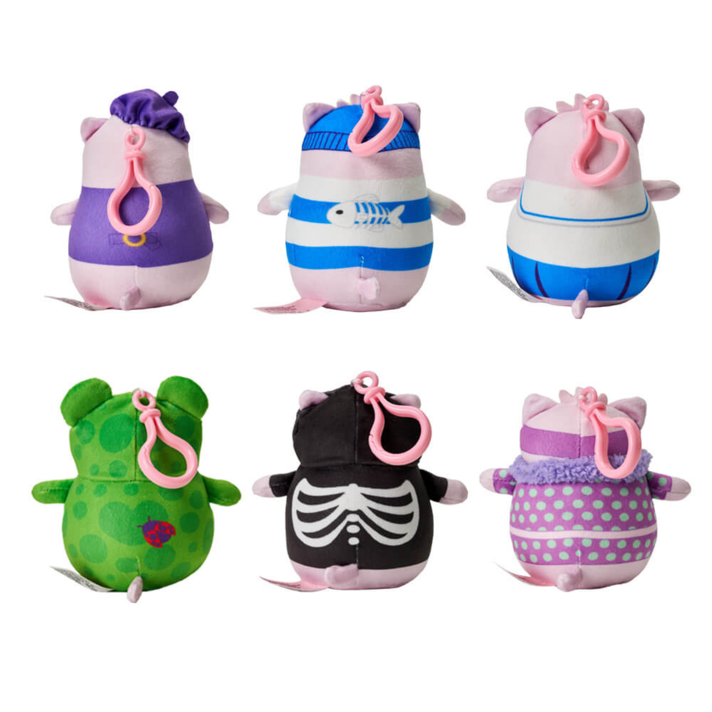 Pembe Plush Clip On Blind Bag