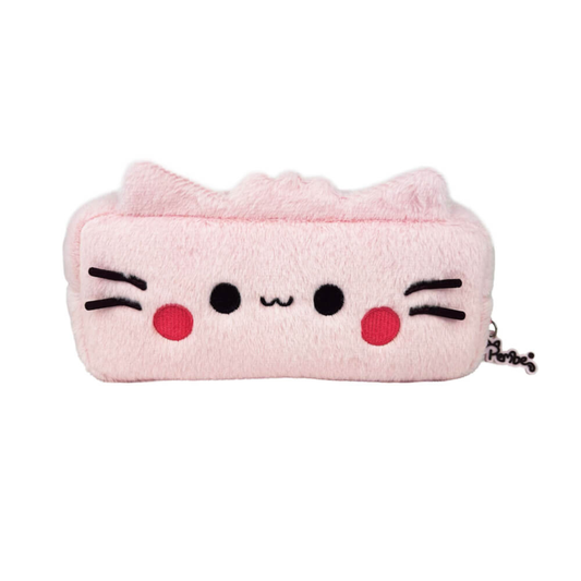 Pembe Plush Pencil Case