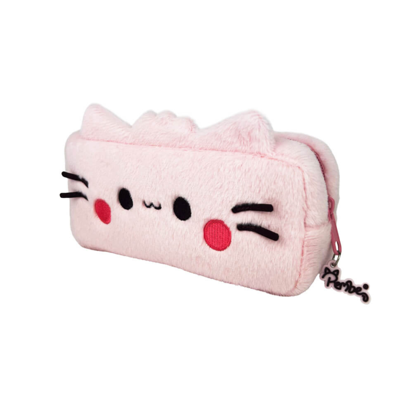 Pembe Plush Pencil Case