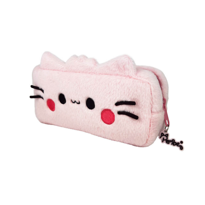 Pembe Plush Pencil Case