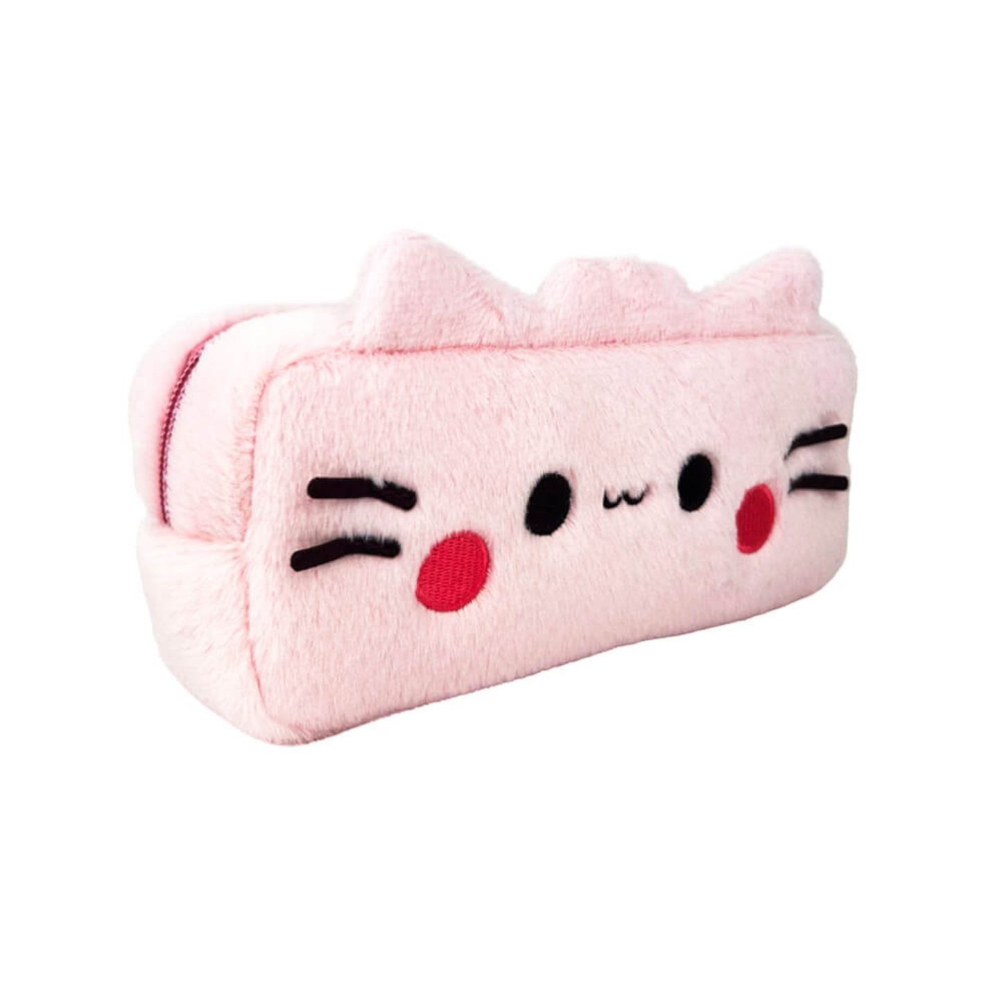 Pembe Plush Pencil Case