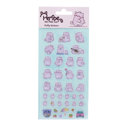 Pembe Puffy Sticker Sheet