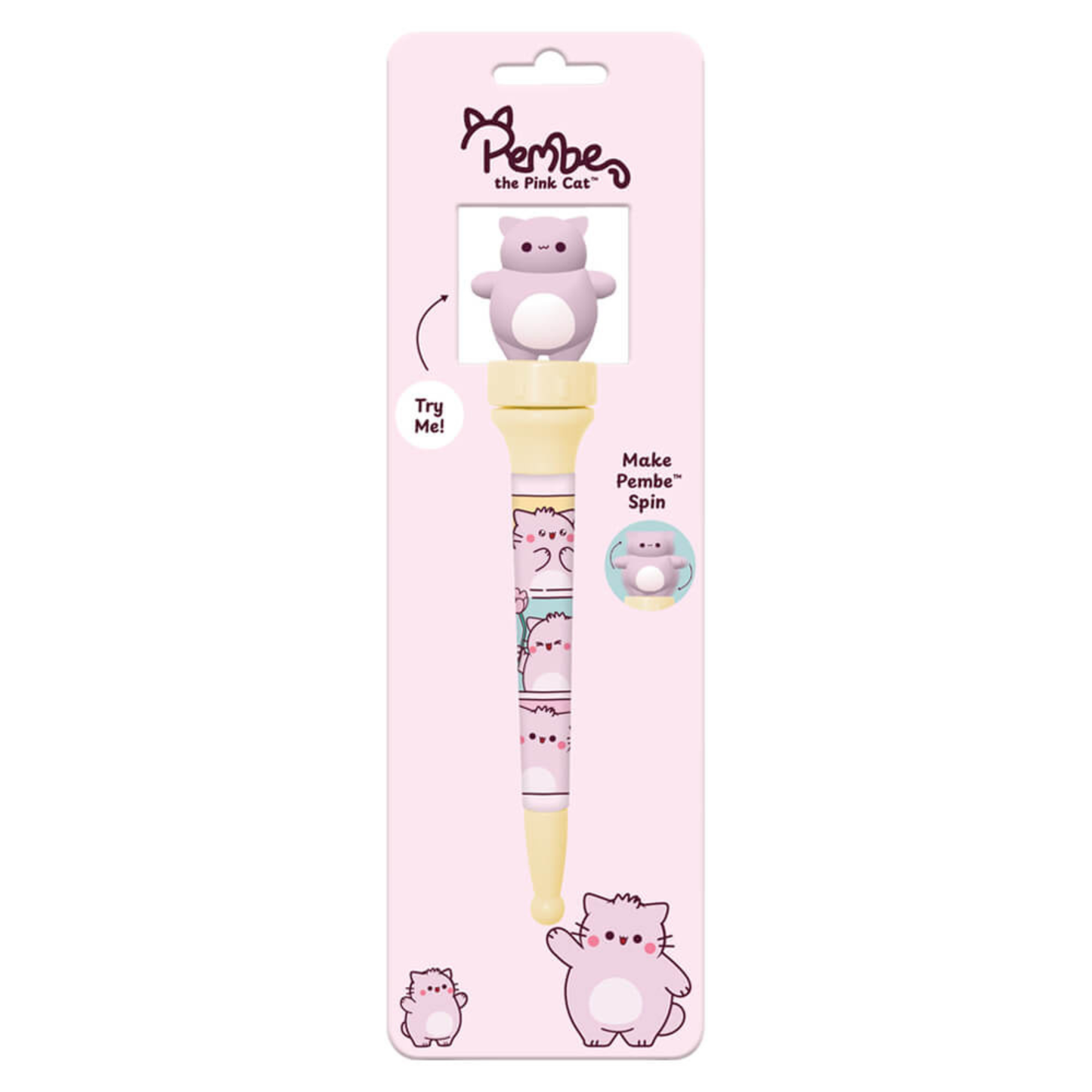 Pembe Spinny Pen