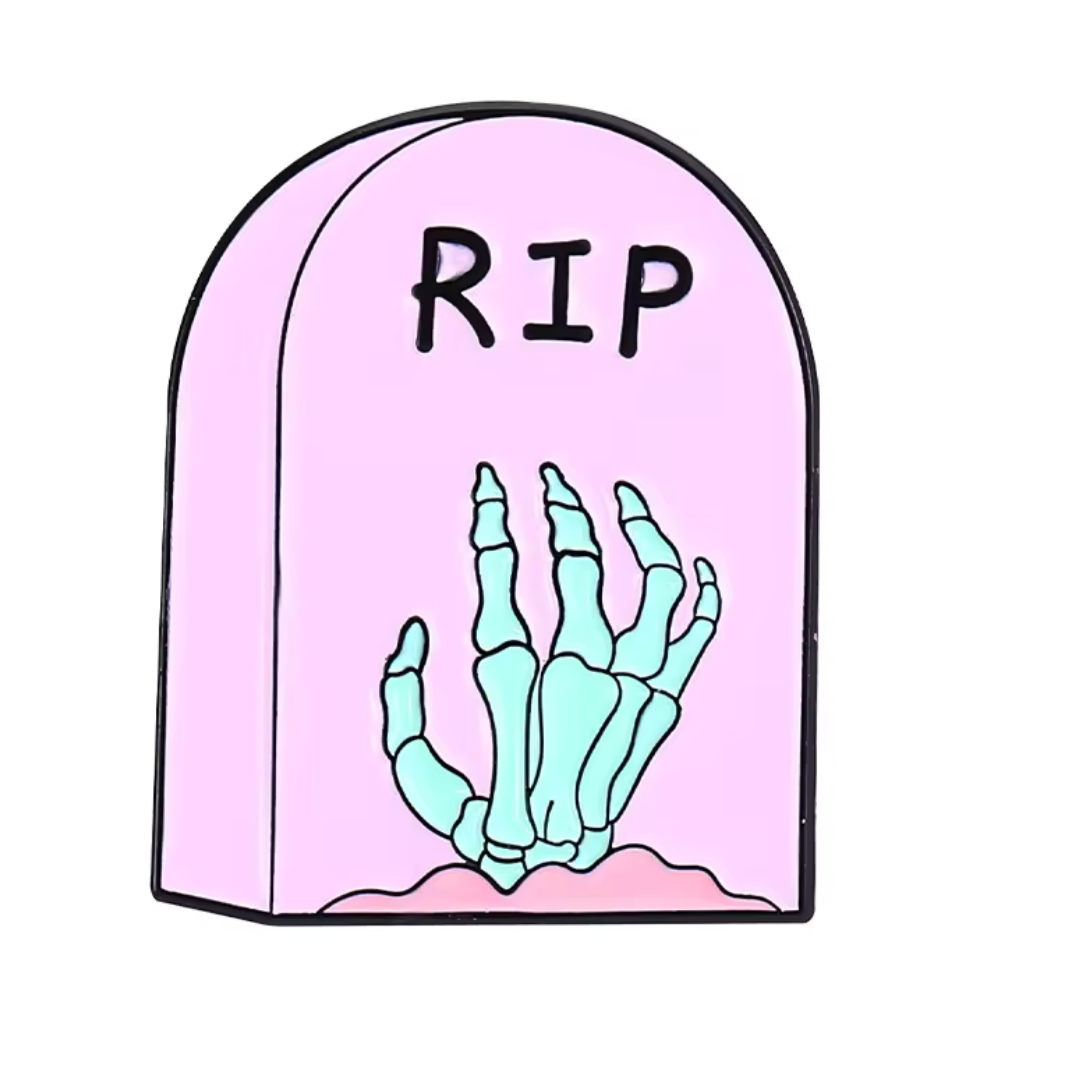 Bizarre World Skull and Eyeballs Pins