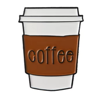 Cats and Caffeine Pin