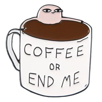 Cats and Caffeine Pin