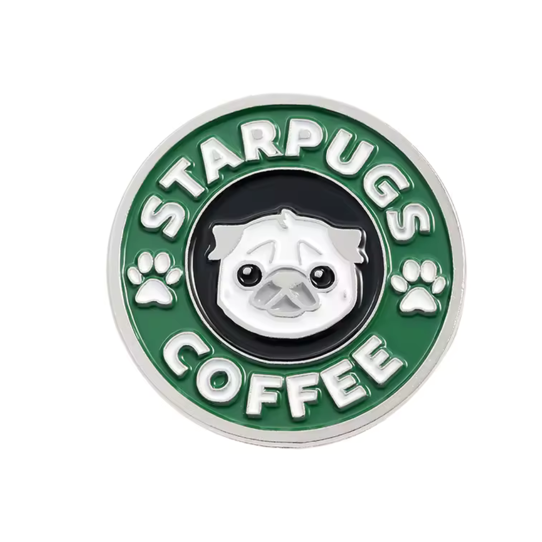Cats and Caffeine Pin