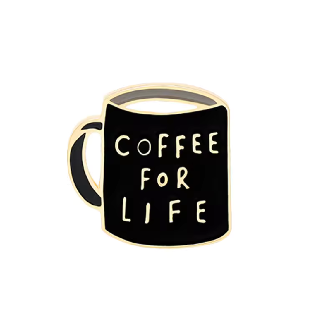 Cats and Caffeine Pin