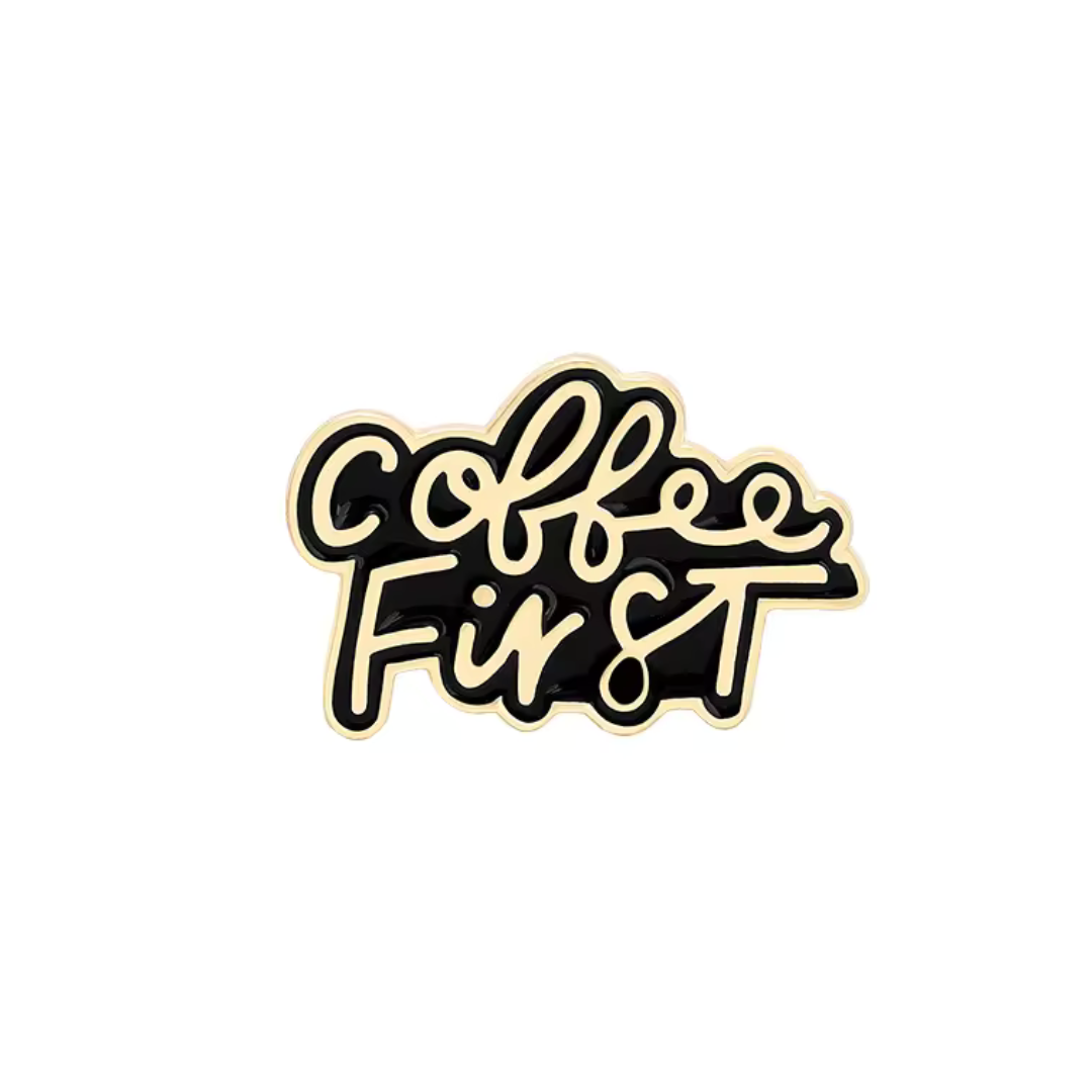 Cats and Caffeine Pin