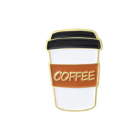 Cats and Caffeine Pin