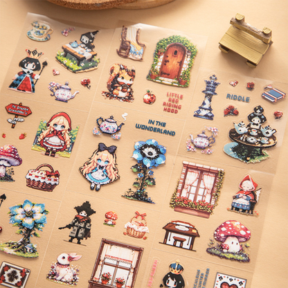 Pixel Fairy Tale Sticker Book