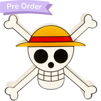 One Piece Straw Hat Skull Lamp