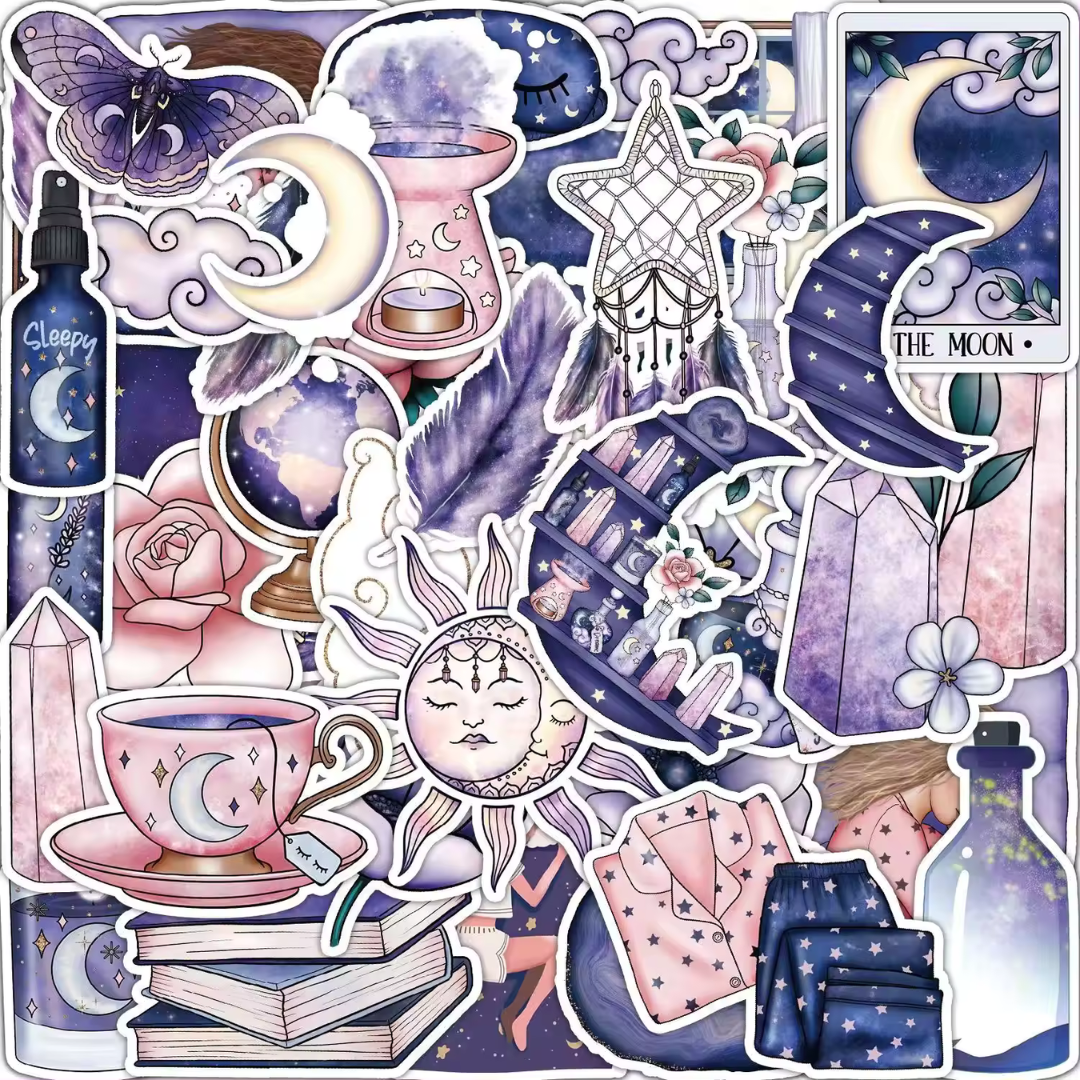 Night Time Spells 50 Sticker Pack