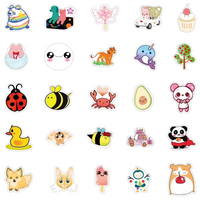 Cute Animals Galore 50 Sticker Pack