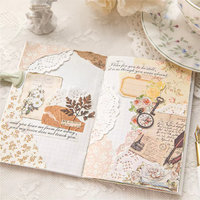 100 Piece Summer Retro Vintage Pages