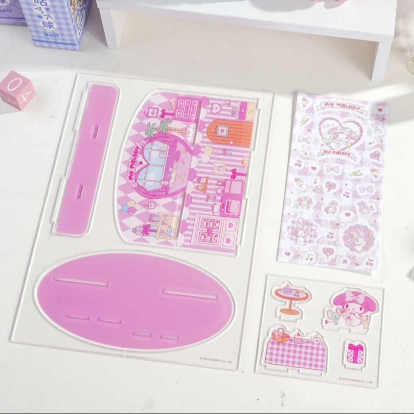 My Melody DIY Acrylic Stand Set